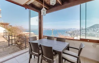 Two bedroom sea view affordable Yalikavak apartment